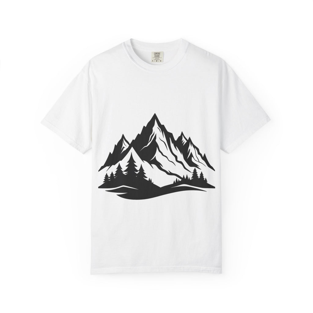 Mountain Silhouette T-Shirt — Scenic Peak Graphic Tee