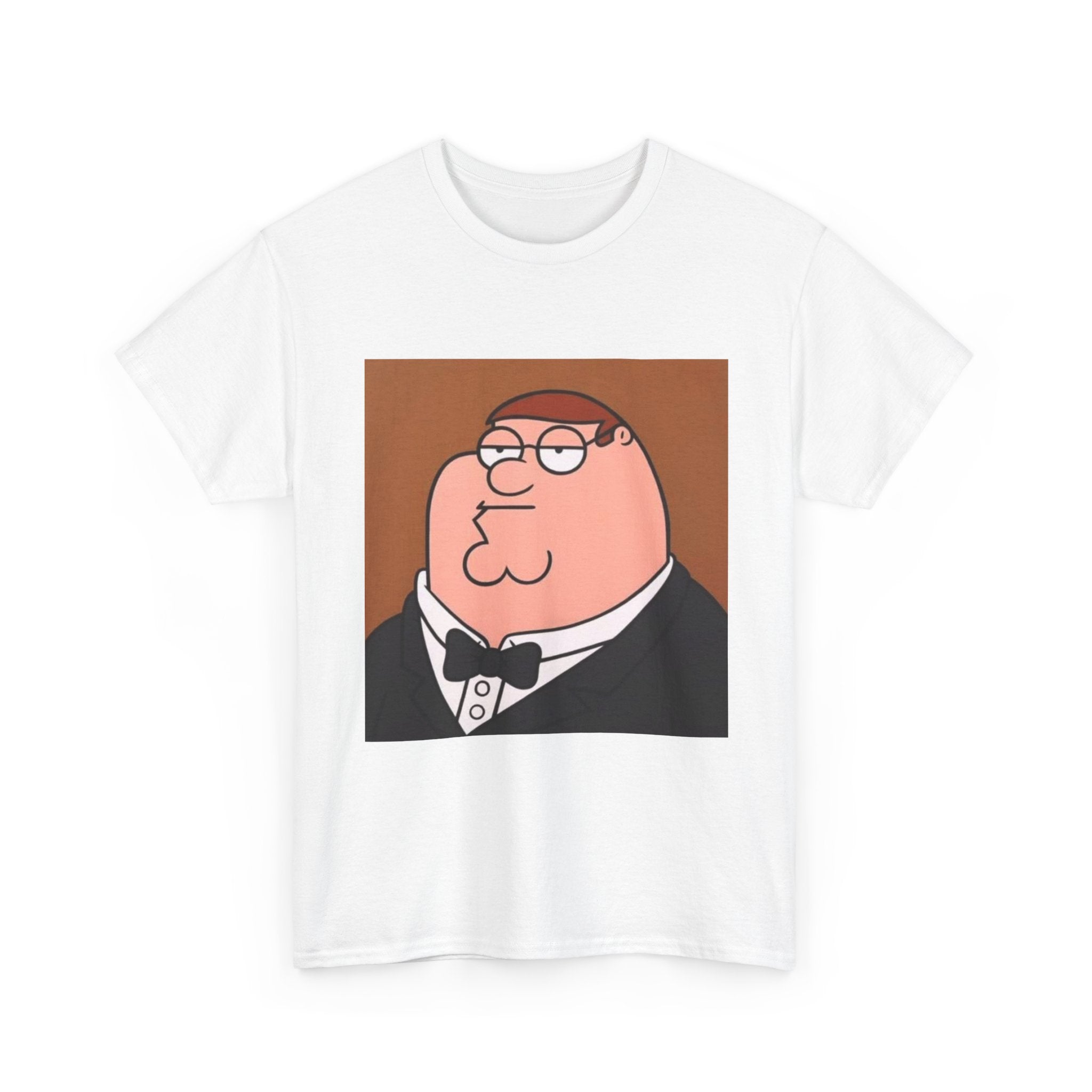 Peter Griffin T-Shirt — Classy Cartoon Suit Graphic Tee