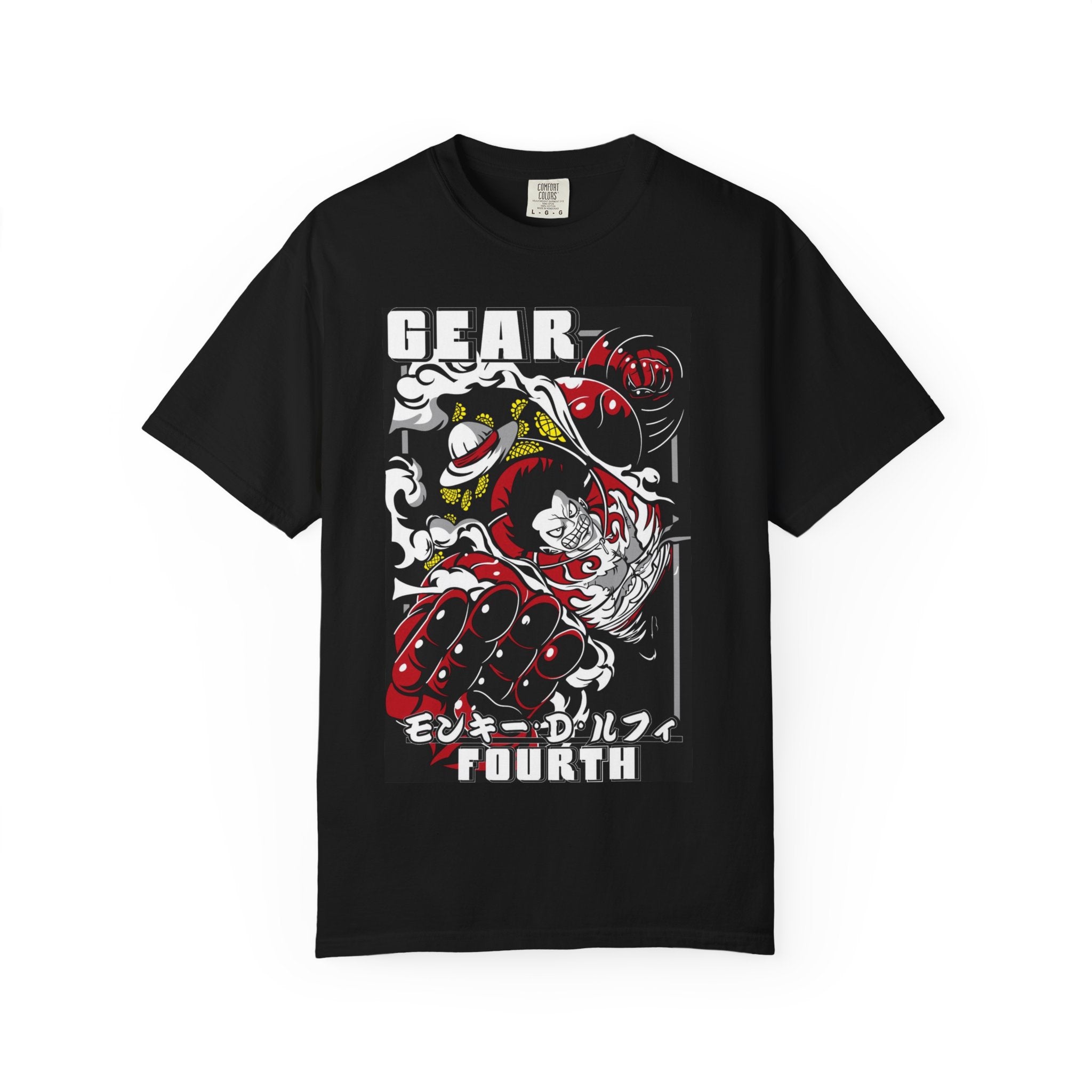 Gear Fourth Anime T-Shirt — Japanese Style Pirate Fighter Tee
