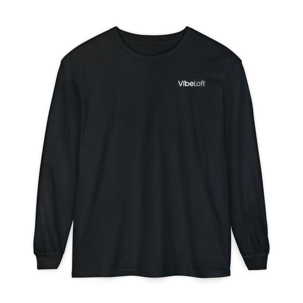 Vibeloft Minimal Logo Long Sleeve T-Shirt