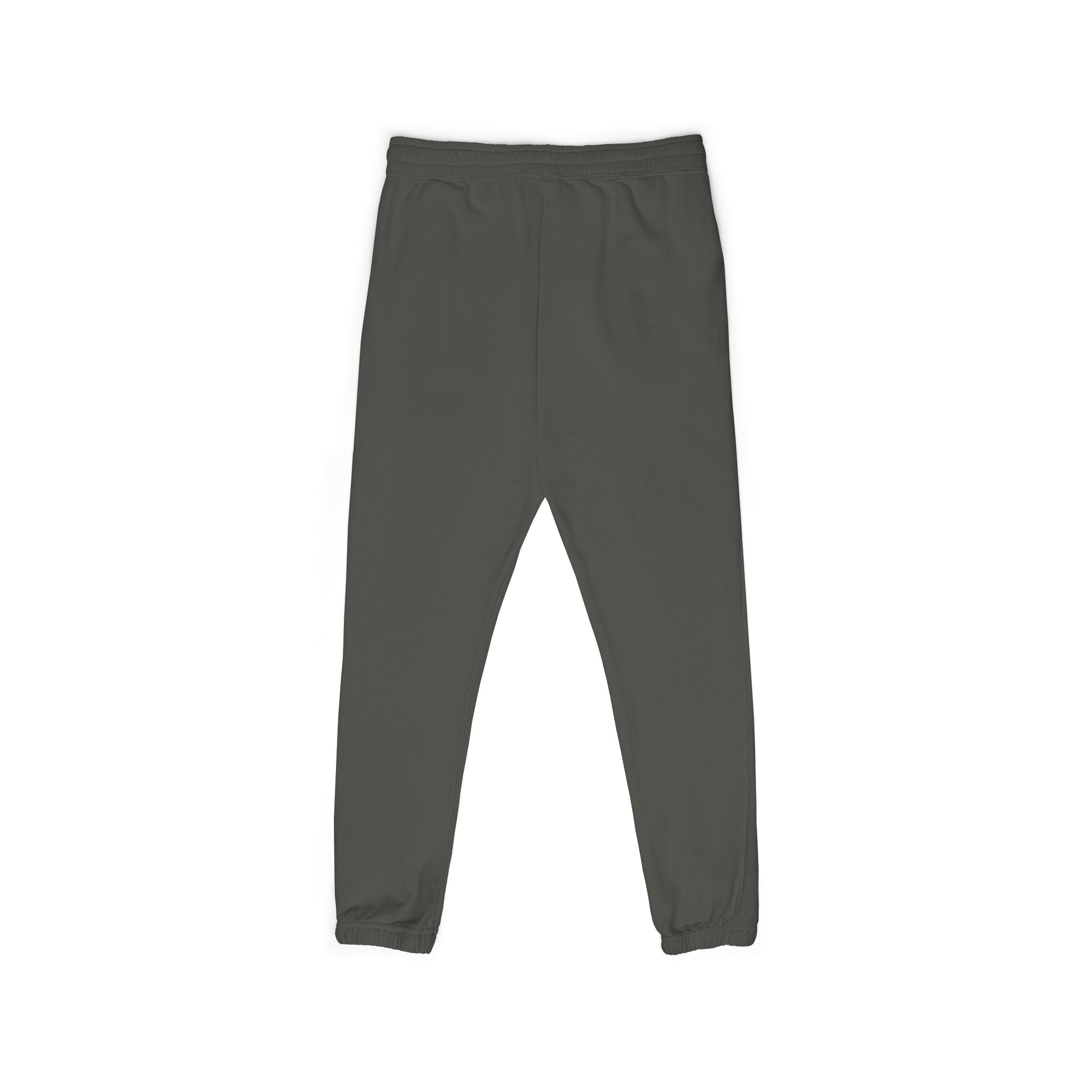 small stacked text sweatpants | charcoal fleece joggers