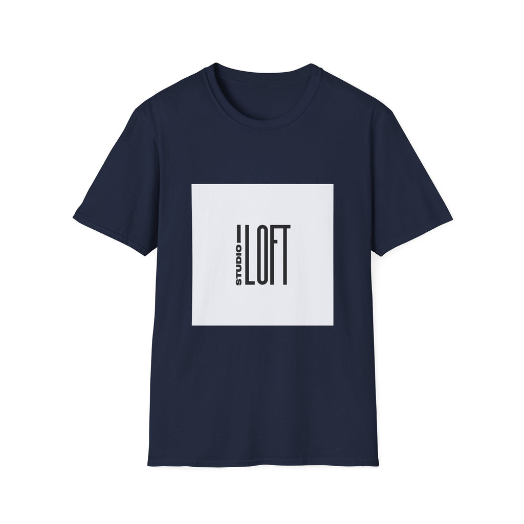 LOFT Vertical Logo T-Shirt — Minimalist Graphic Tee for Casual Everyday Wear