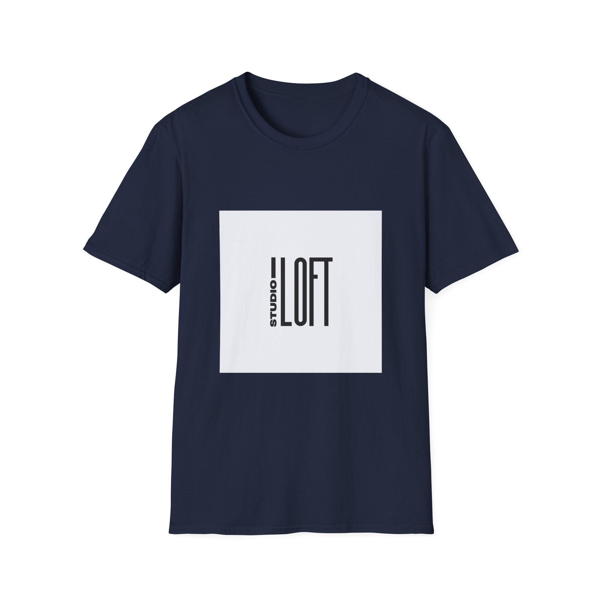 LOFT Vertical Logo T-Shirt — Minimalist Graphic Tee for Casual Everyday Wear