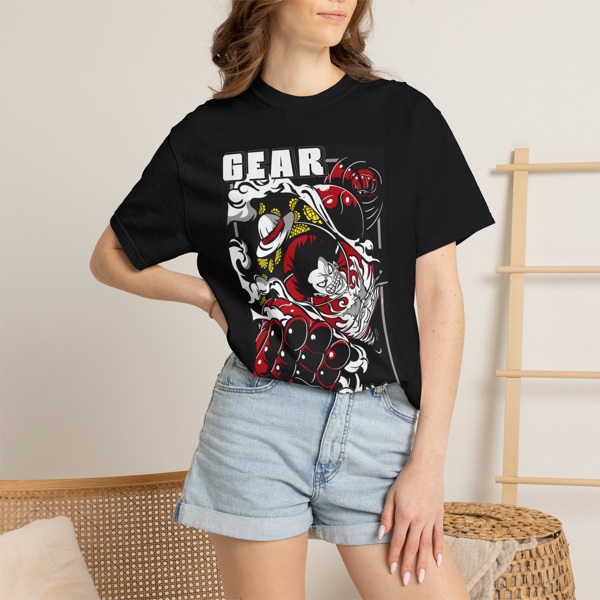 Gear Fourth Anime T-Shirt — Japanese Style Pirate Fighter Tee