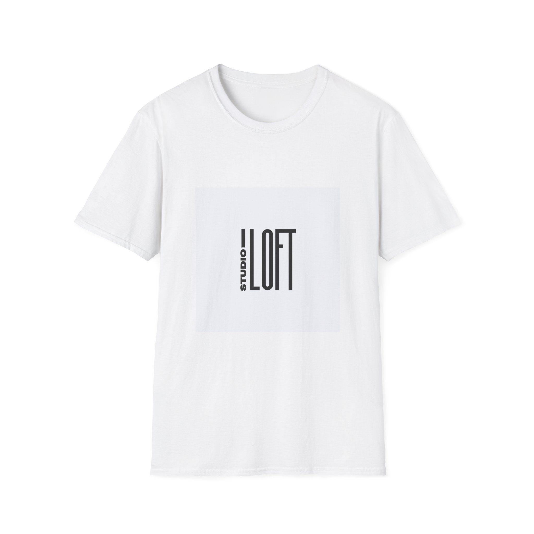 LOFT Vertical Logo T-Shirt — Minimalist Graphic Tee for Casual Everyday Wear