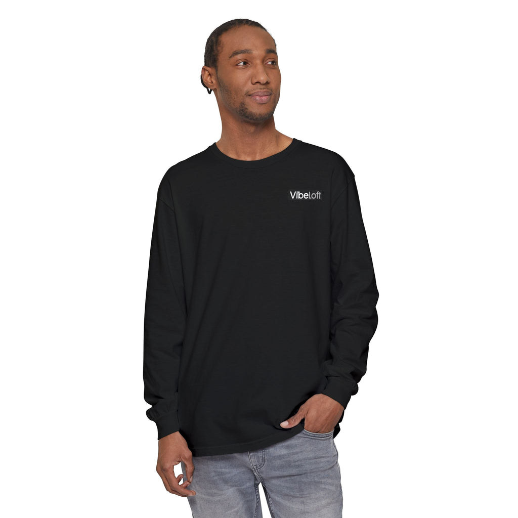 Vibeloft Minimal Logo Long Sleeve T-Shirt