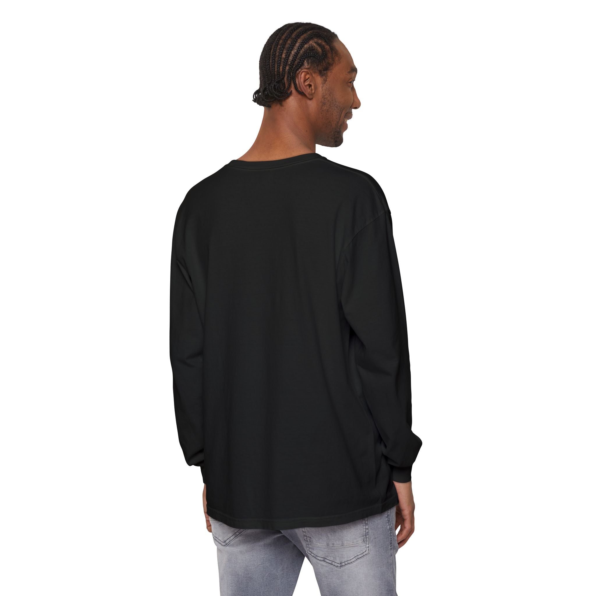 Vibeloft Minimal Logo Long Sleeve T-Shirt